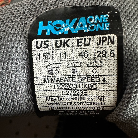 Hoka men’s Mafate Speed 4 - Picture 12 of 15